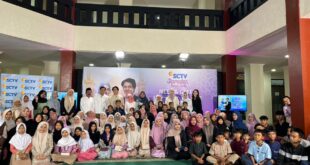 Para Cast Sinetron Istiqomah Cinta Berbagi Kebahagiaan Bareng Anak Panti Asuhan 2