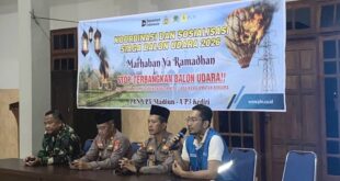 PLN UIT JBM Bersama Pemda/TNI/Polri Siaga Balon Udara di Tulungagung 24