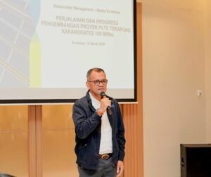 PLN NP.Perkuat Pengembangan PLTS Terapung Karangkates 1