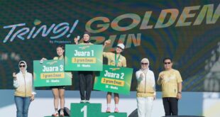 Pegadaian Kanwil XII Surabaya Apresiasi Antusiasme Tring! Golden Run 2026l 22