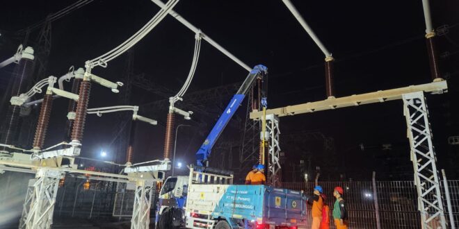 PLN Perkuat Keandalan Sistem di GI Grati 1
