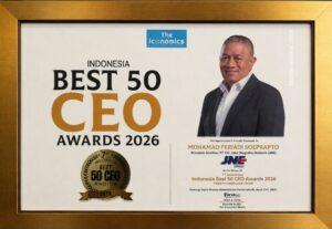 Presdir JNE Raih Penghargaan CEO 2026 1
