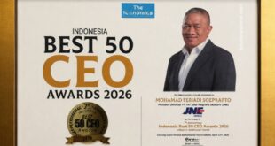 Presdir JNE Raih Penghargaan CEO 2026 20