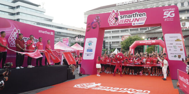 SMARTFREN Fun Run Semarang Perkuat Semangat Jagoan Sinyal 1