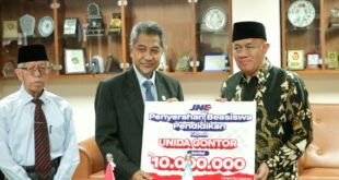 JNE Perkuat Layanan Logistik di UNIDA Gontor 2