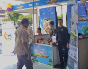 Grand Whiz Hotel Praxis Meriahkan KAI Mini Fair Schooliday 1