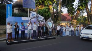 PLN UP3 Malang Kampanyekan Kendaraan Listrik di CFD Ijen 1