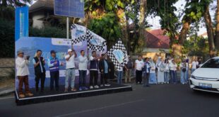 PLN UP3 Malang Kampanyekan Kendaraan Listrik di CFD Ijen 18
