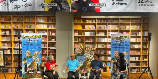 JNE dan Grasindo Rilis Komik tentang Para Kurir 8