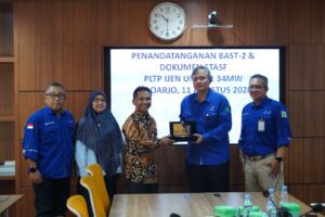 PLN UIT JBM dan PT MCG Serah Terima Aset Pendukung PLTP Ijen 1