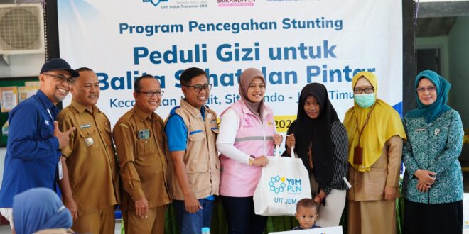 PLN UIT JBM Atasi Stunting di Situbondo 7