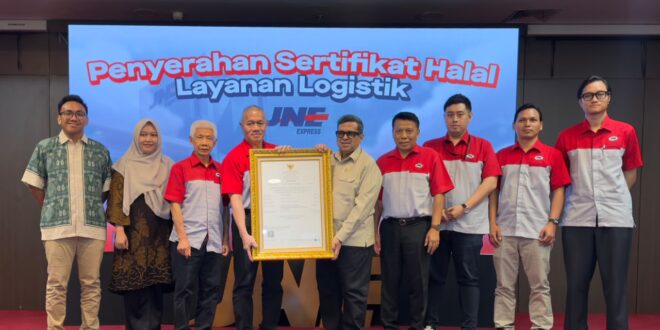 JNE Raih Sertifikasi Halal BPJPH untuk Layanan Logistik 4