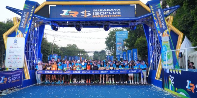 Surabaya ISOPLUS Marathon Gaet 11 Ribu Pelari 1