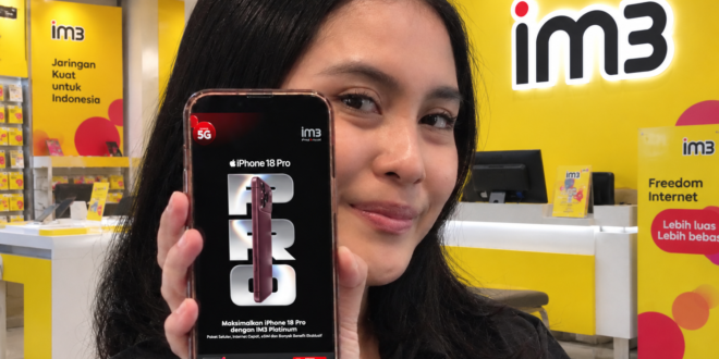 IM3 Platinum Plus Tawarkan Bundling iPhone 18 Pro 1